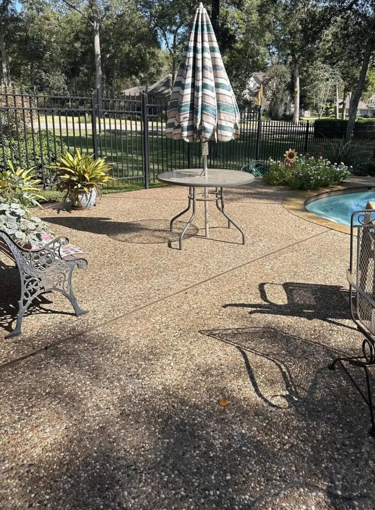 Brothers Pressure Washing Clean Pool Deck